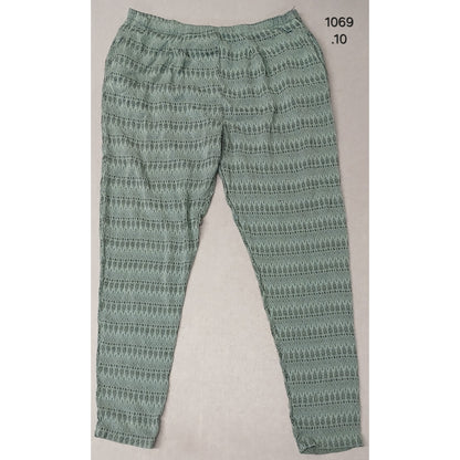 JBack (Large) High-Waisted Straight Leg Knit Lounge Pants