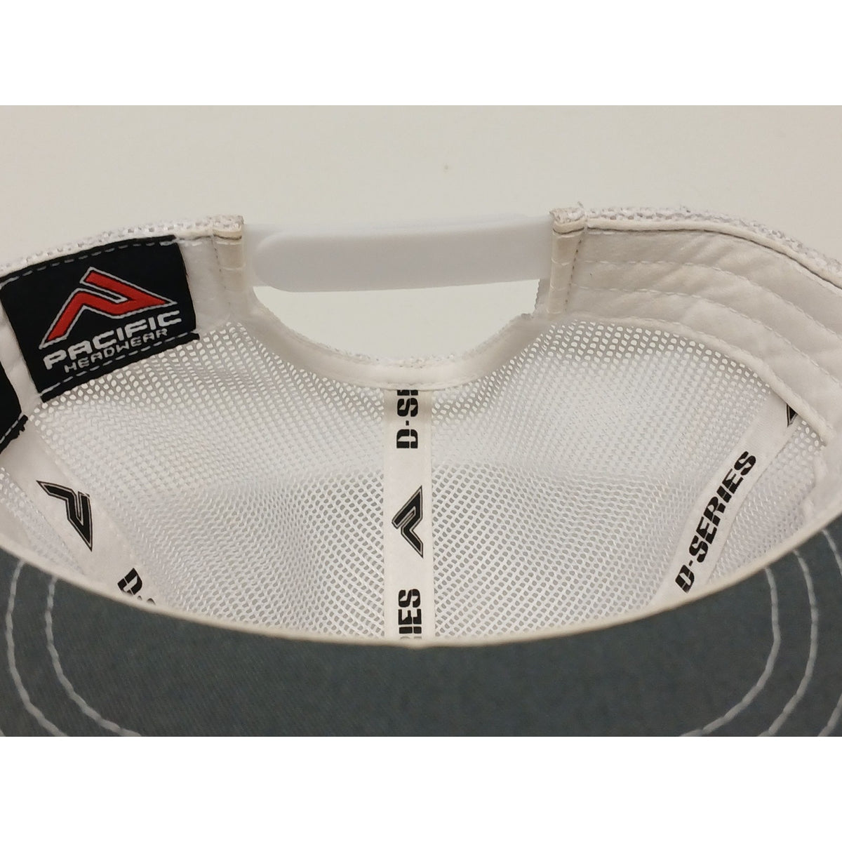 Pacific (OSFM) Gray Half Mesh Snapback Trucker Cap