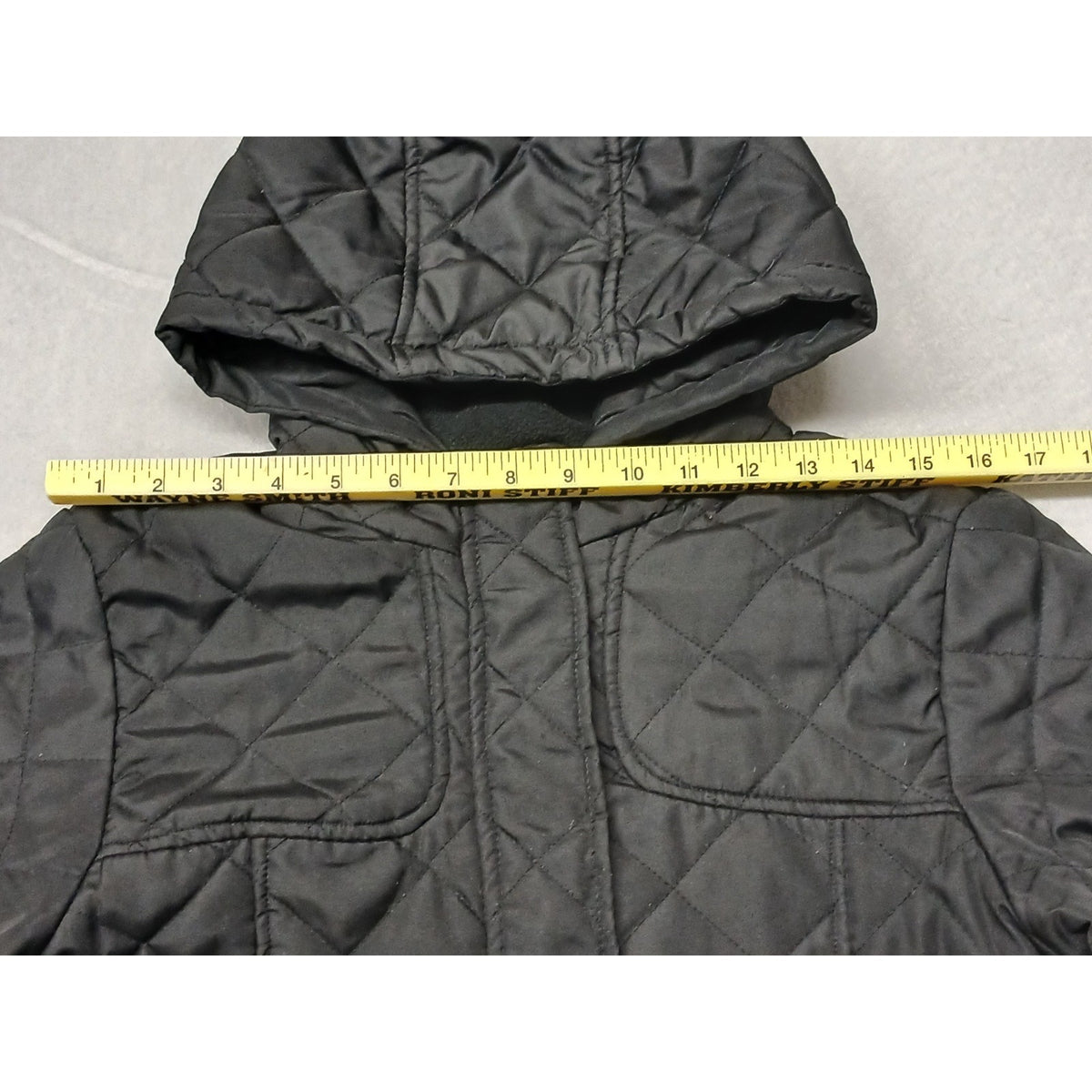Me Jane Black (Medium) Double Polyester Hooded Coat