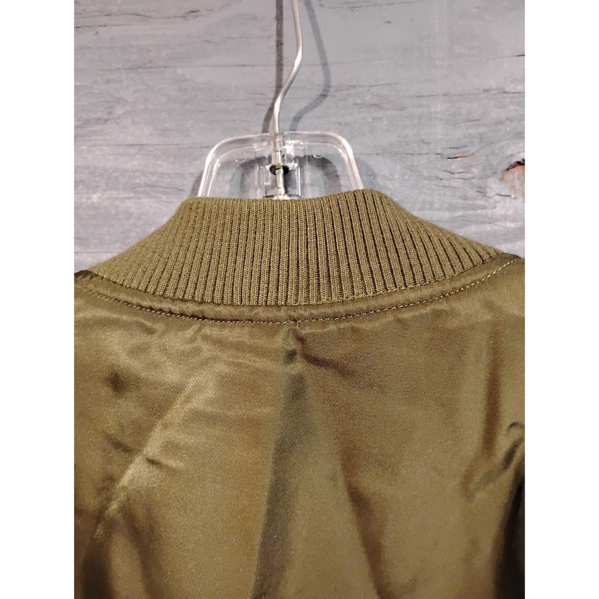 Forever 21 (Medium) Women's Green Bomber Jacket