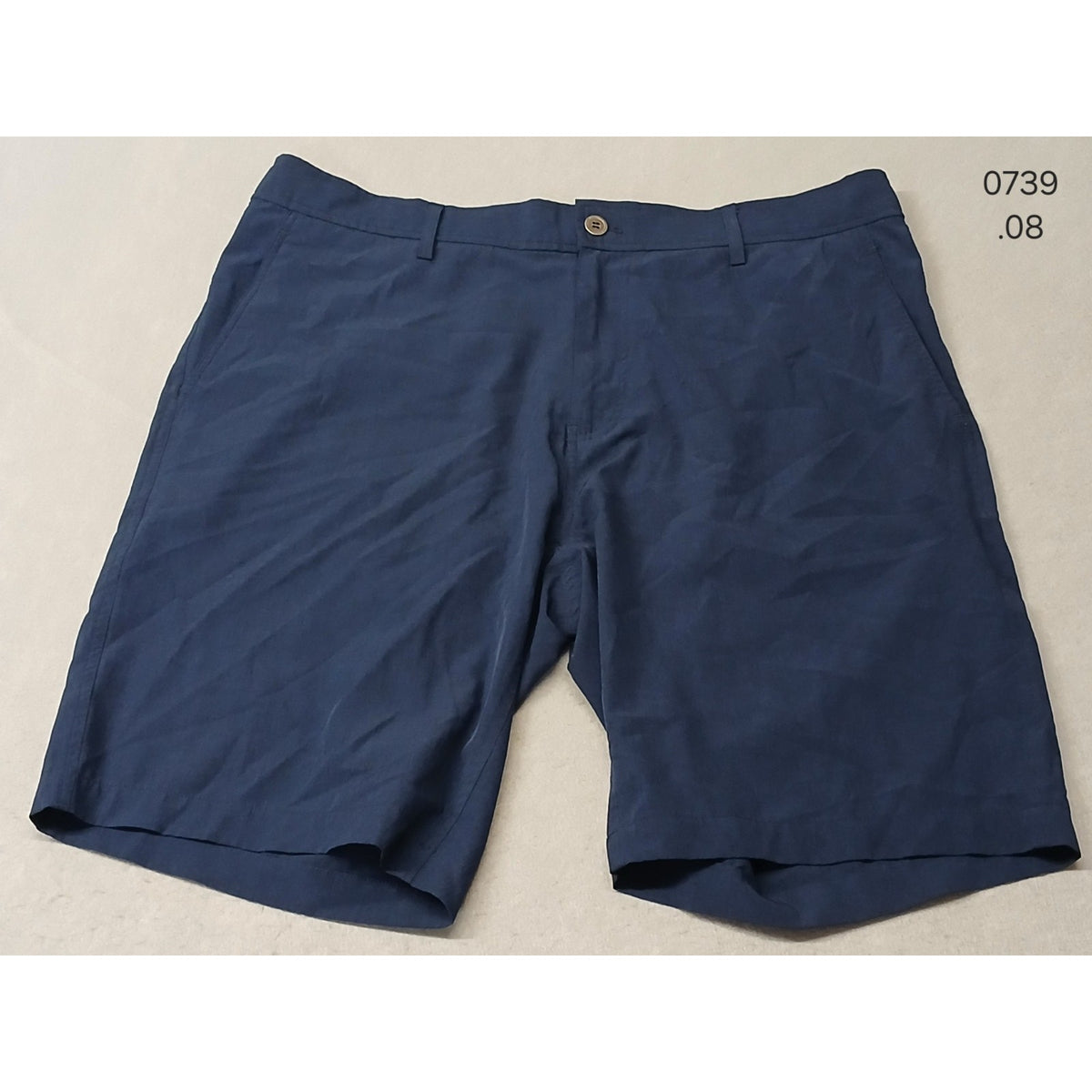 Cool Keep (38) Men's Blue Performance Dri-Fit Chino Shorts