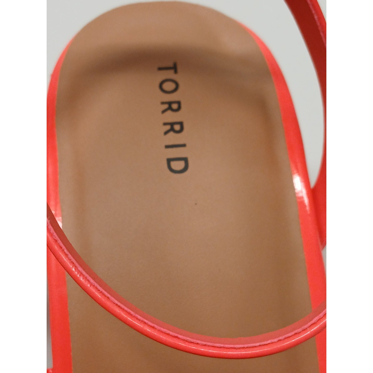 Torrid (10.5) Women's Hot Pink Strap Mid Tap Heels