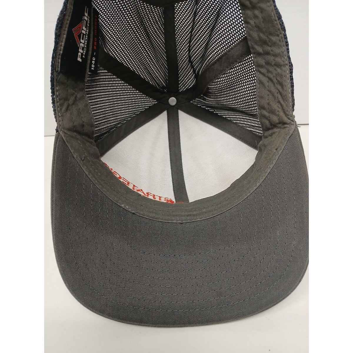 Pacific Headwear (OSFM) Gray Printed Logo Cap Snapback