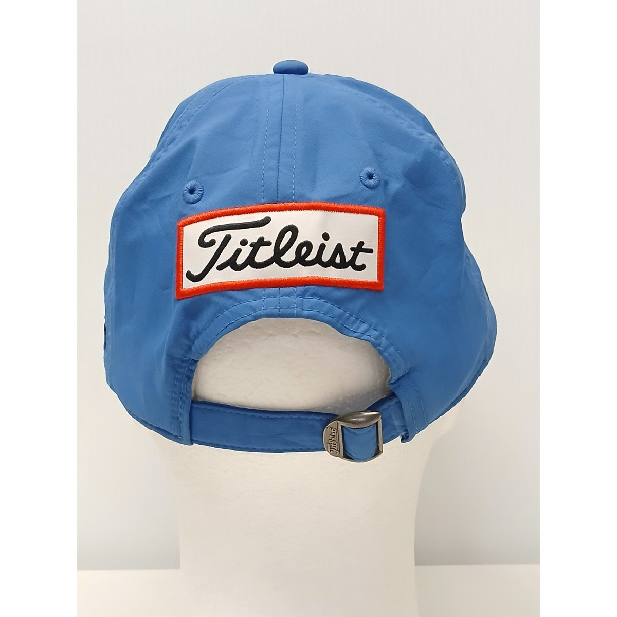 Titleist (OSFM) Blue Poly Blend Dri Fit Strap Adjust Golf Cap