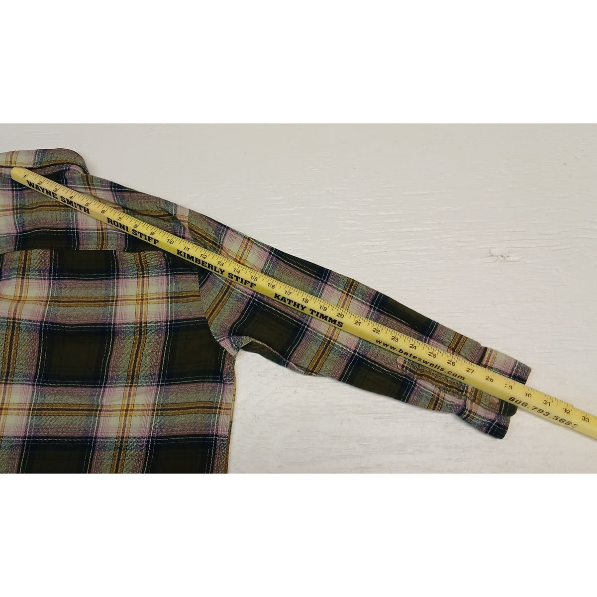 Old Navy (Large) Multi-Plaid Button Down Boyfriend Shirt