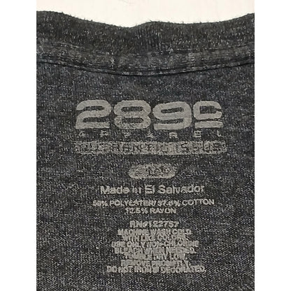 2899 Apparel (Large) Charcoal Texas Tech V-Neck Stretch Tee