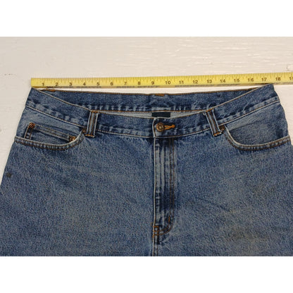 Faded Glory (38) Classic Fit Blue Denim Chino Shorts