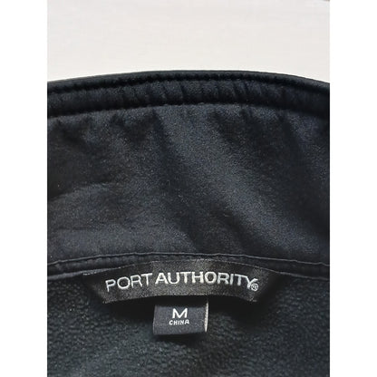 Port Authority (M) Black Full Zip Coaching Outwear Jacket