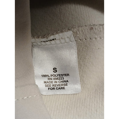 Magellan (Small) Beige Full Zip Mock Neck Jacket