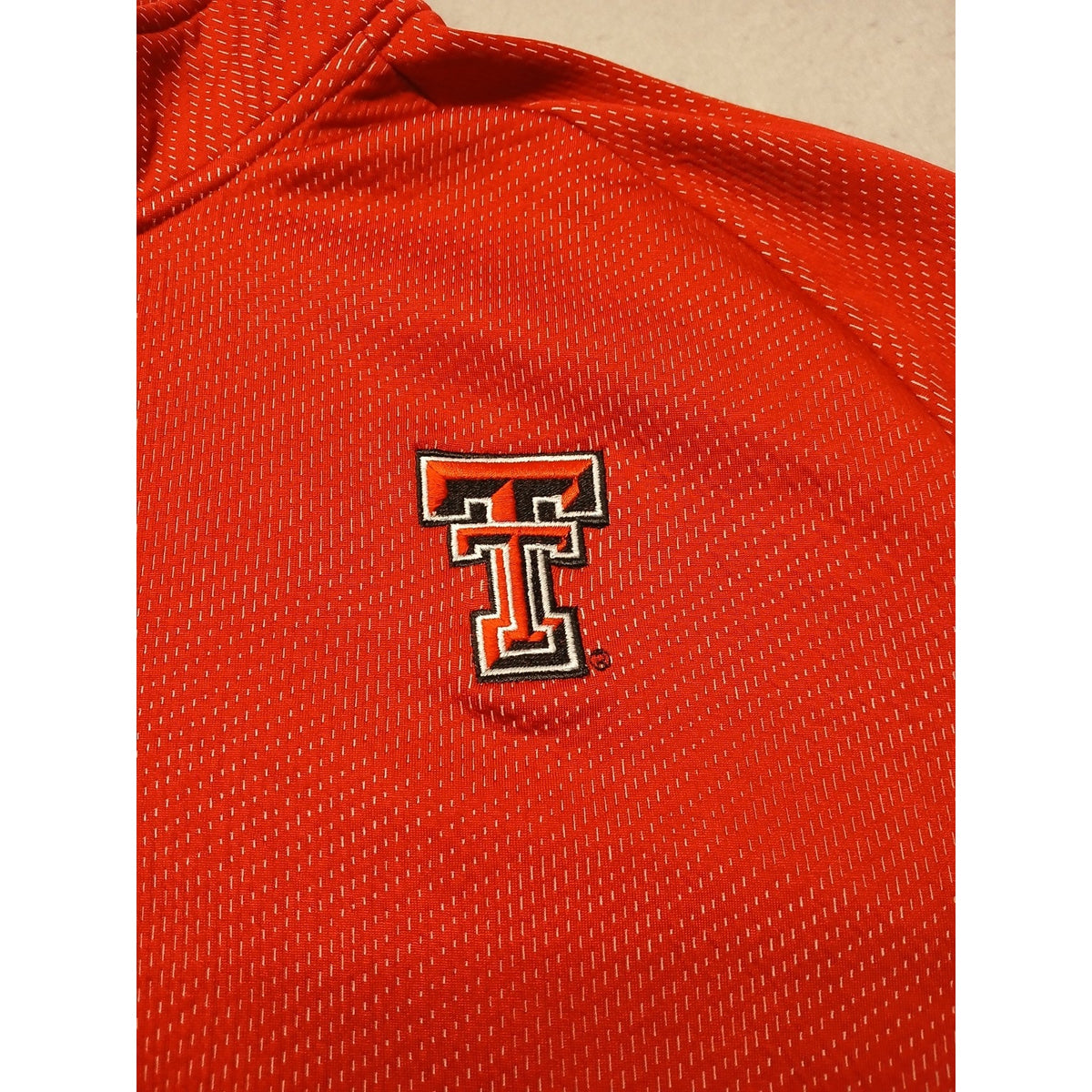 Rivalry Threads (2XL) Red Texas Tech Raiders Zip Pullover