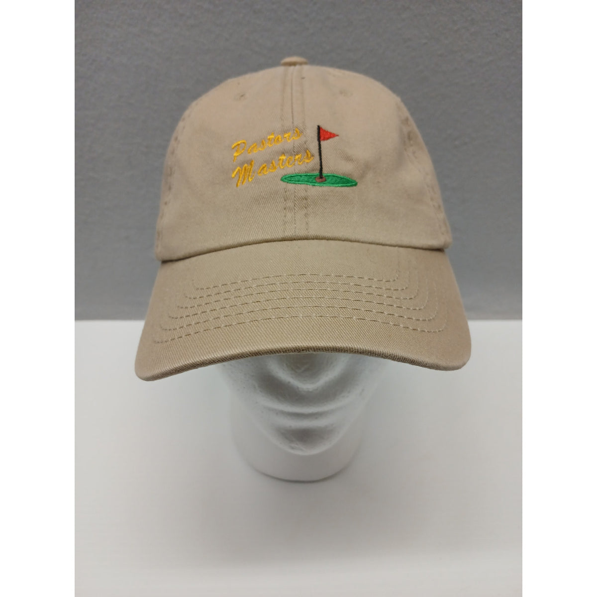 Otto (osfm) Pastors Masters Tan Khaki Strap Back Cap/Hat