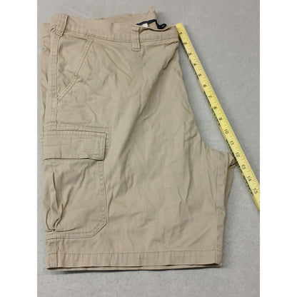 Croft & Barrow (40) Men's Beige Khaki Cargo Chino Shorts