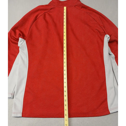 Rivalry Threads (2XL) Red Texas Tech Raiders Zip Pullover