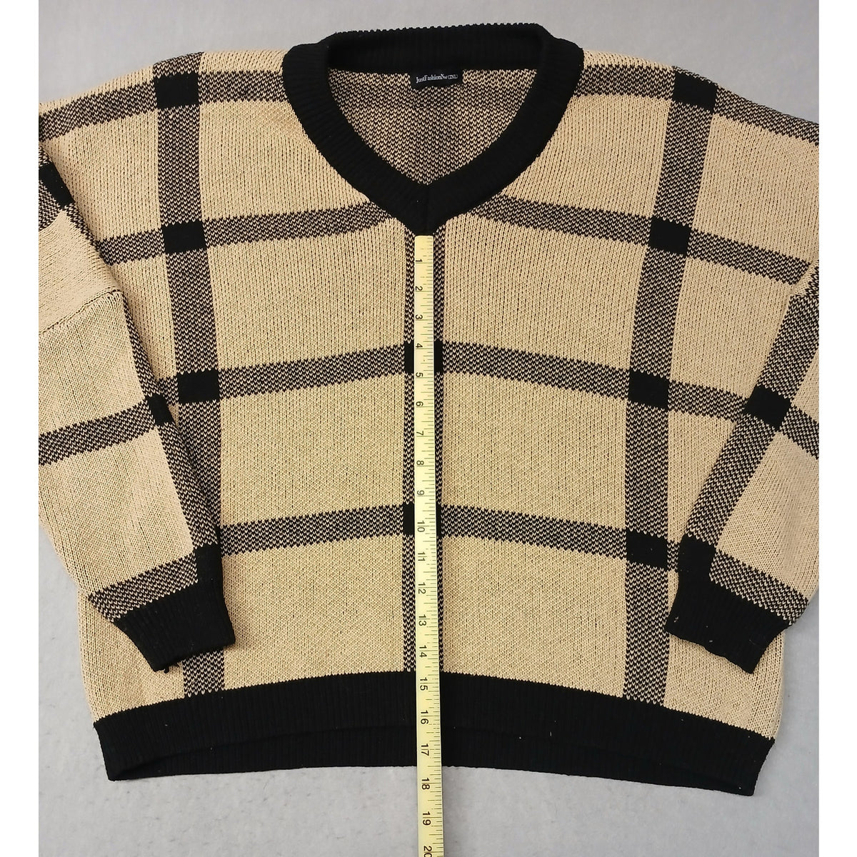 Just Fashion Now (2XL)  V-Neck Multicolor Pullover Sweater