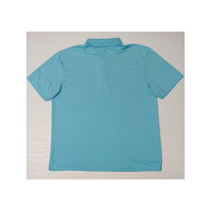 PGA Tour (2XL) Light Blue AirFlux Collar button Polo Shirt