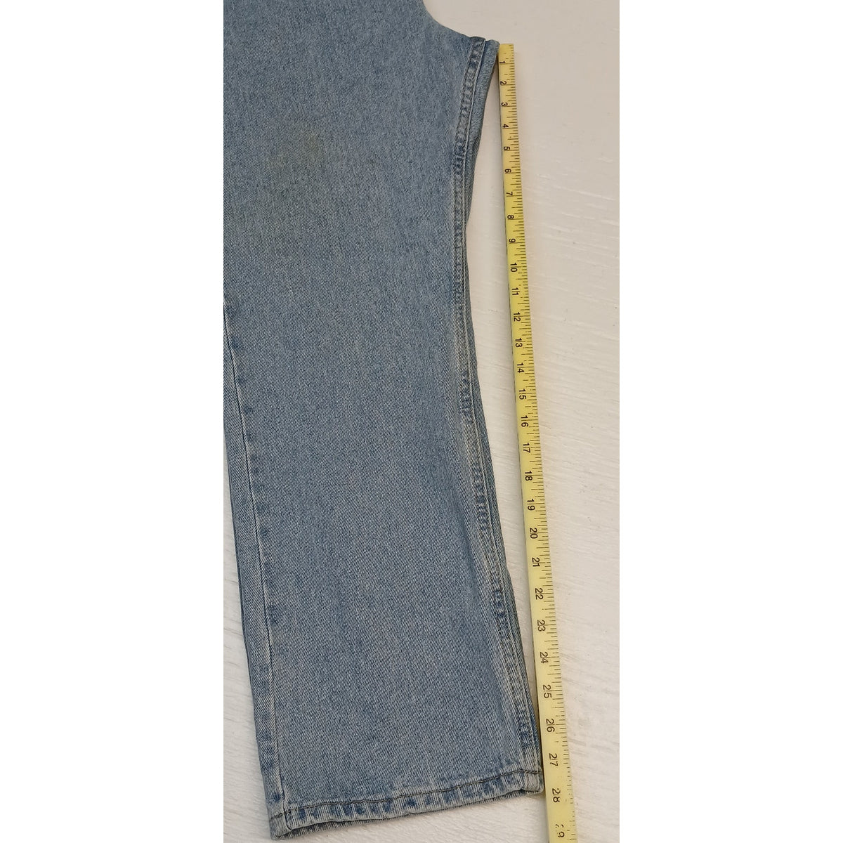 Lee (40x29) Regular Fit Straight Blue Denim Jeans
