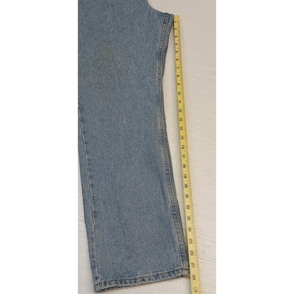 Lee (40x29) Regular Fit Straight Blue Denim Jeans