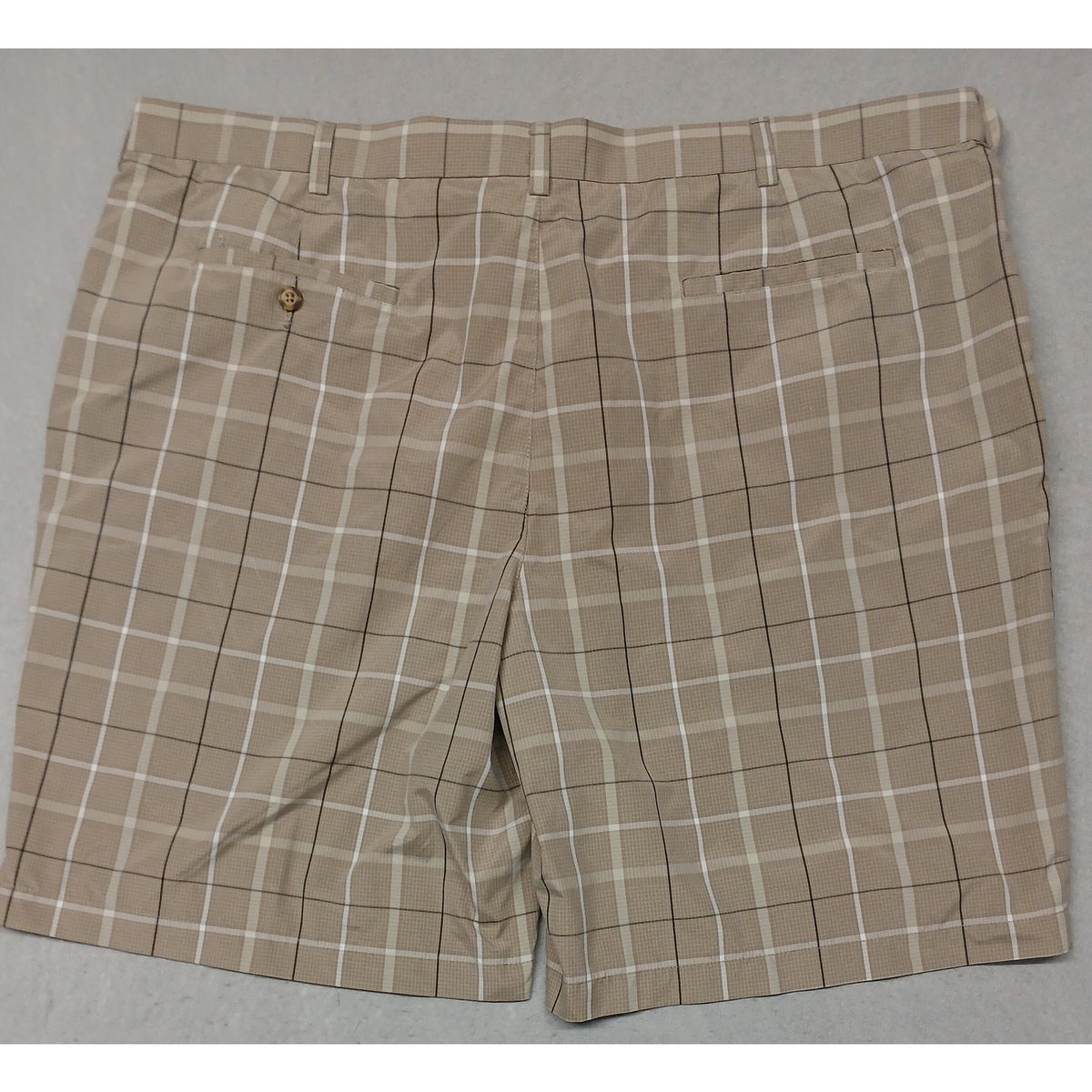 PGA Tour (No Size) Men's Multicolor Plaid Dri-Fit Dress Shorts