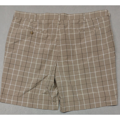 PGA Tour (No Size) Men's Multicolor Plaid Dri-Fit Dress Shorts