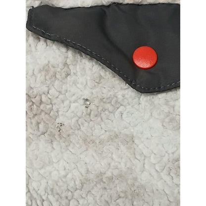 Gerry (No Size) Gray Fluff Zip Down Sherpa