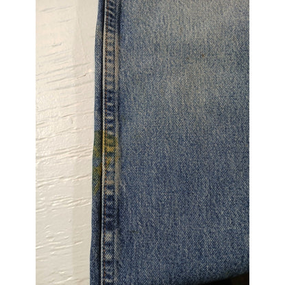 Wrangler (38 X 34) Men's Straight Leg Blue Denim Jeans