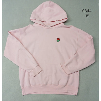 Bowery (Medium) Unisex Pink Pullover Hoodie