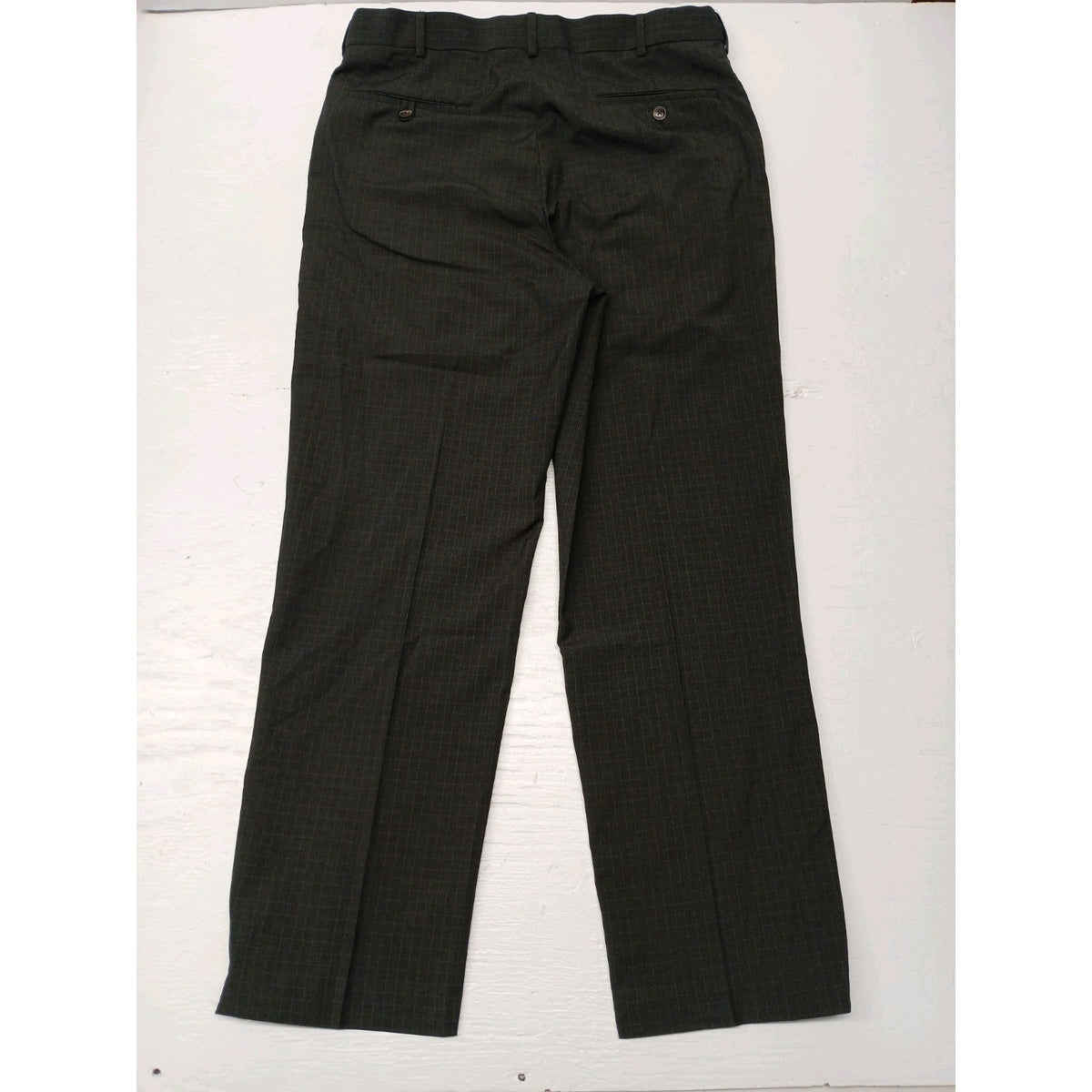 Roundtree & Yorke (34x30) Easy Care Striped Dress Slacks
