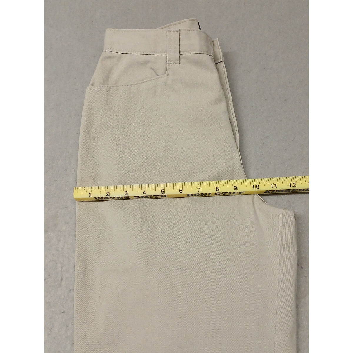 Lee Casuals (8L) Vintage Tapered Leg Beige High Waist Pants