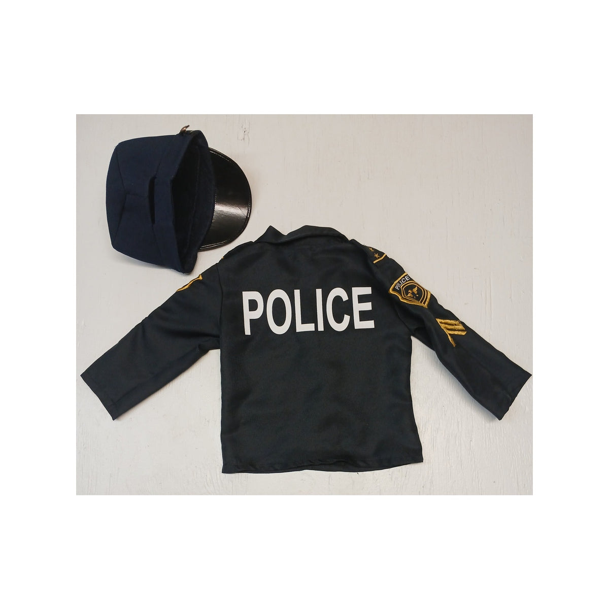Spooktacular Creations Kid (T) Black Police Officer Costume