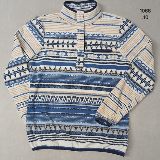 Columbia (Medium) Vintage Multicolor Aztec Fleece Pullover