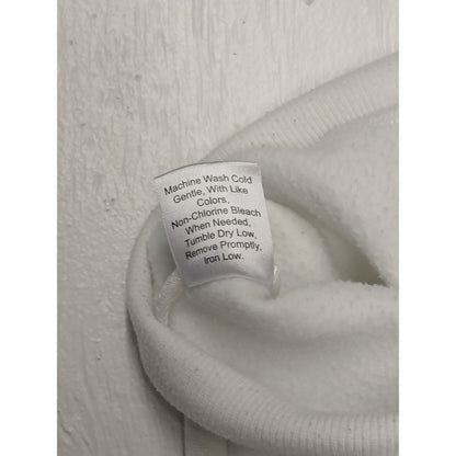 Jesus (Large) White Silk Comfort Pullover Hoodie