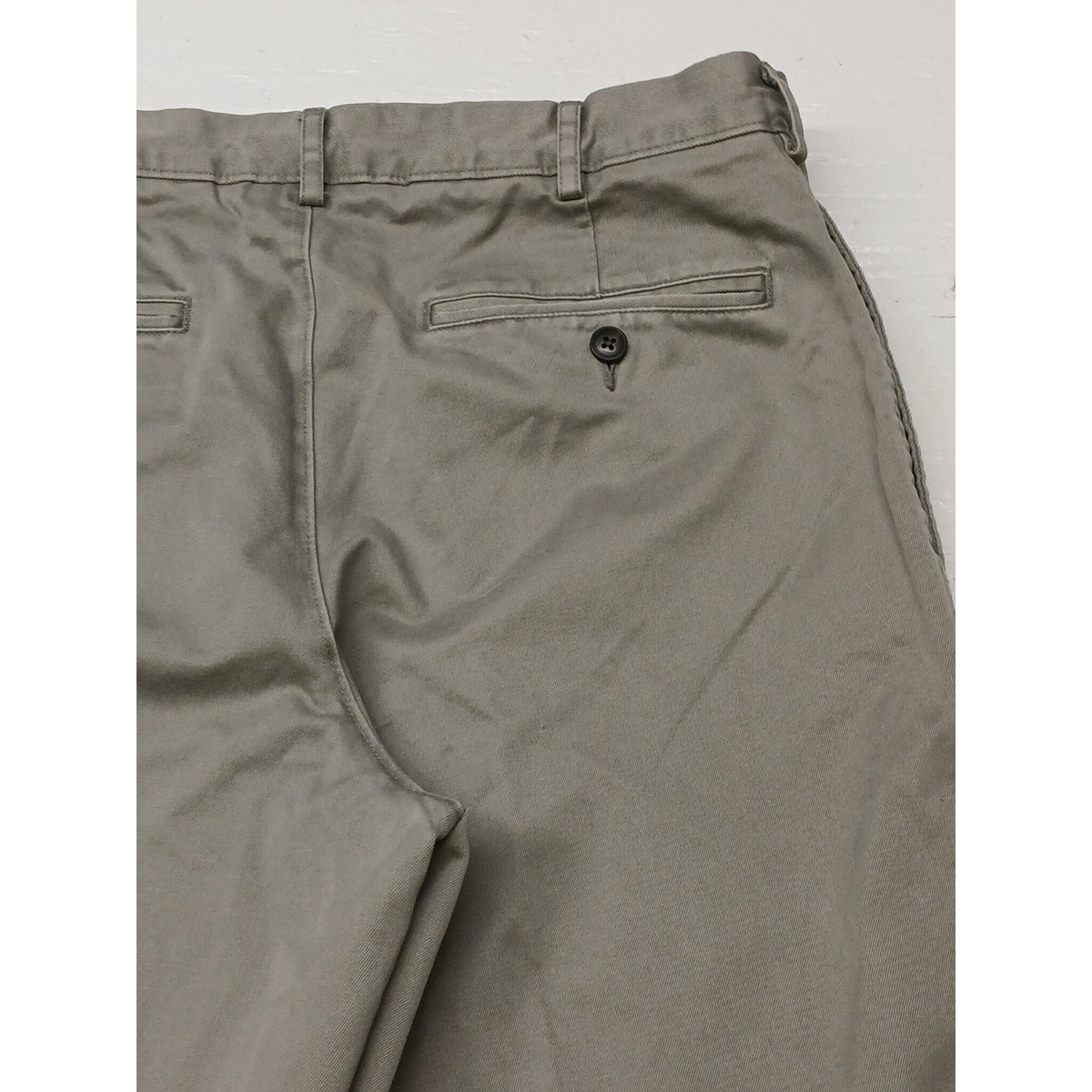 Roundtree & Yorke (34x30) Beige Vintage Wide Leg Khaki Pants