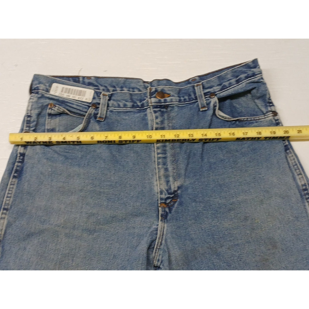 Unifirst Men's Blue Denim (38x34) Comfort Straight Jeans