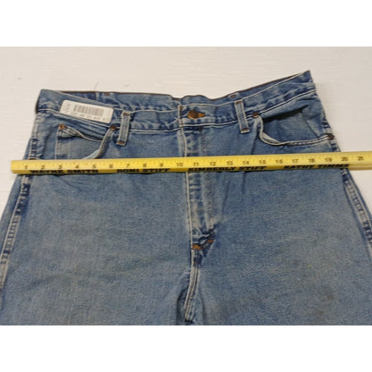 Unifirst Men's Blue Denim (38x34) Comfort Straight Jeans