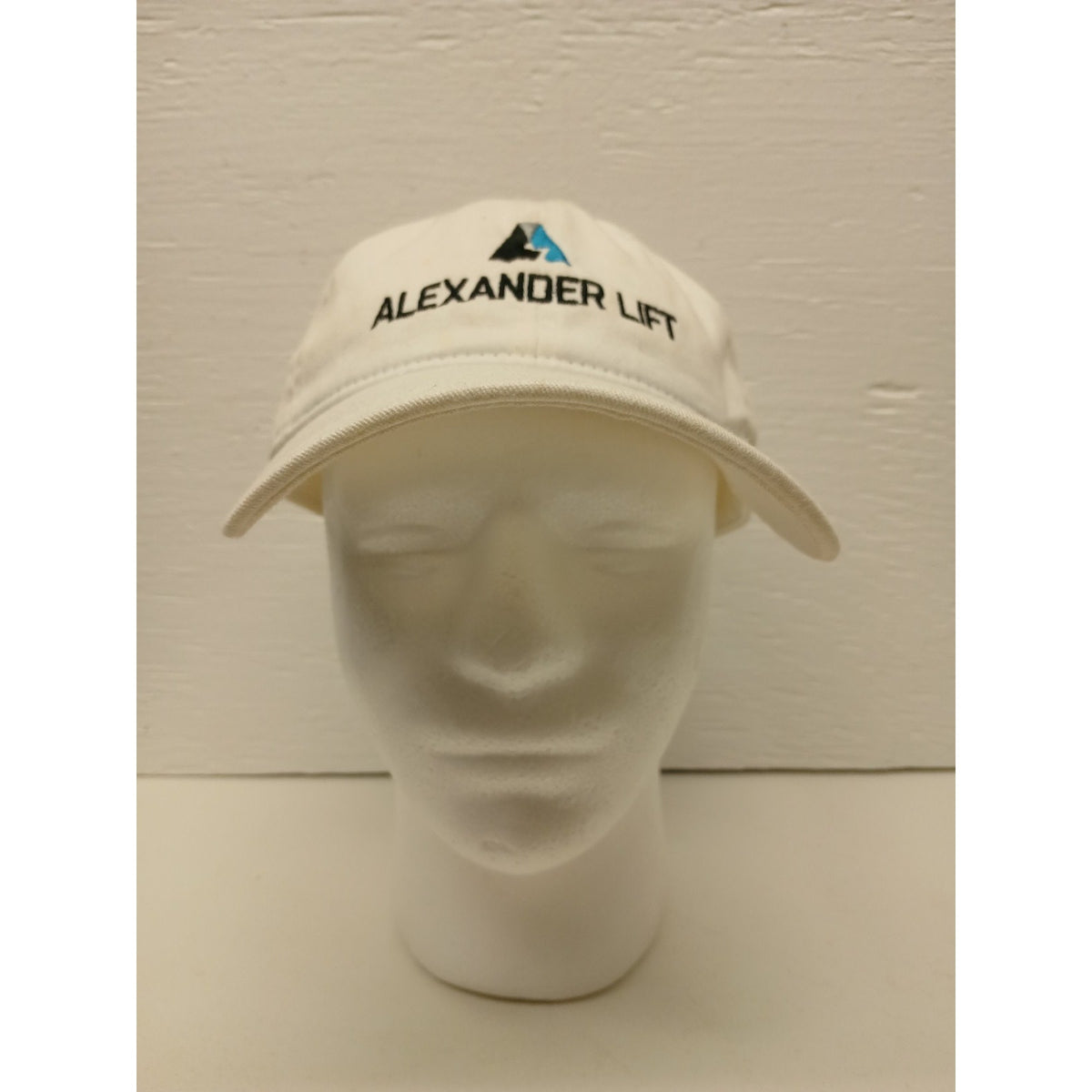 Alexander Lift Logo (OSFM) White Adjustable Strap Cap