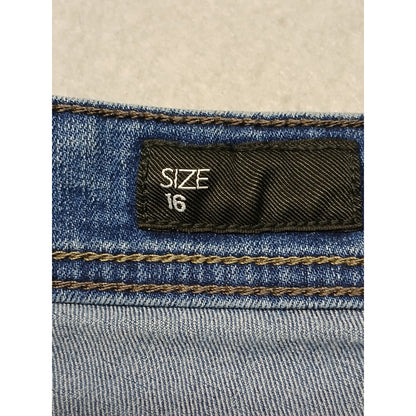 Nine West (16) Women's Cut-Off Blue Denim Jean shorts