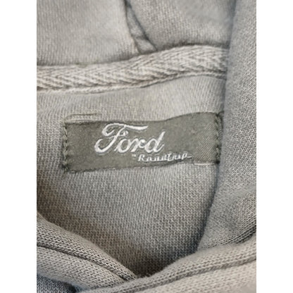 Ford Bronco (Large) Gray Pouch Pocket Pullover String Hoodie