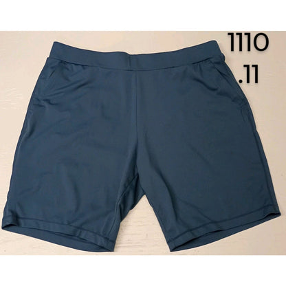 32 Cool (2XL) Mens Stretch Athletic Chino Blue Shorts