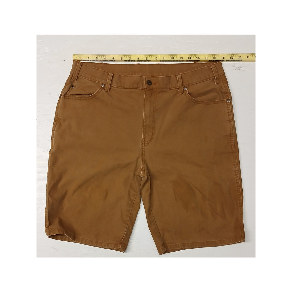 Dickies (36) Brown Heavy Carpenter Work Chino Shorts