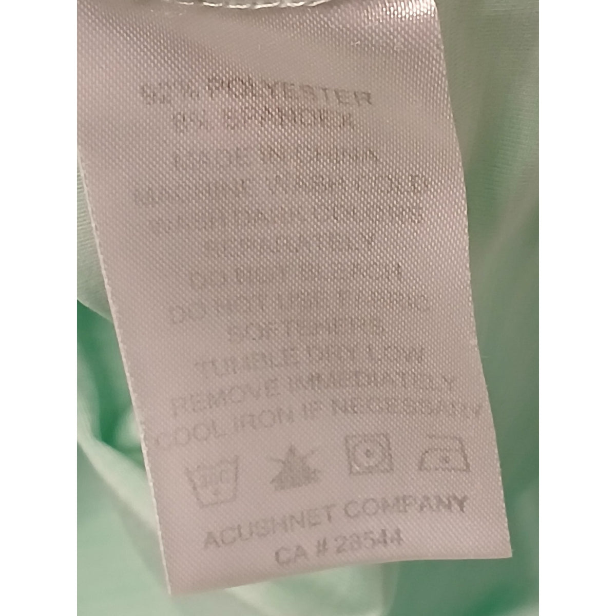 Foot Joy (XL) Teal Button Collar Polo Short Sleeve Shirt