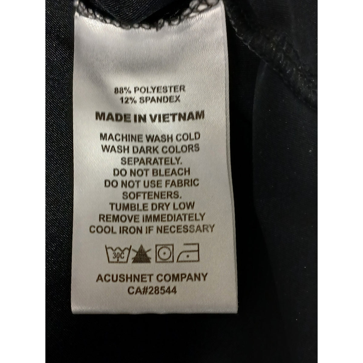 Foot Joy (XL) Black Button Short Sleeve Collar Polo Shirt