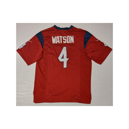 Nike (Small) #4 Deshaun Watson NFL Houston Texan Game Jersey
