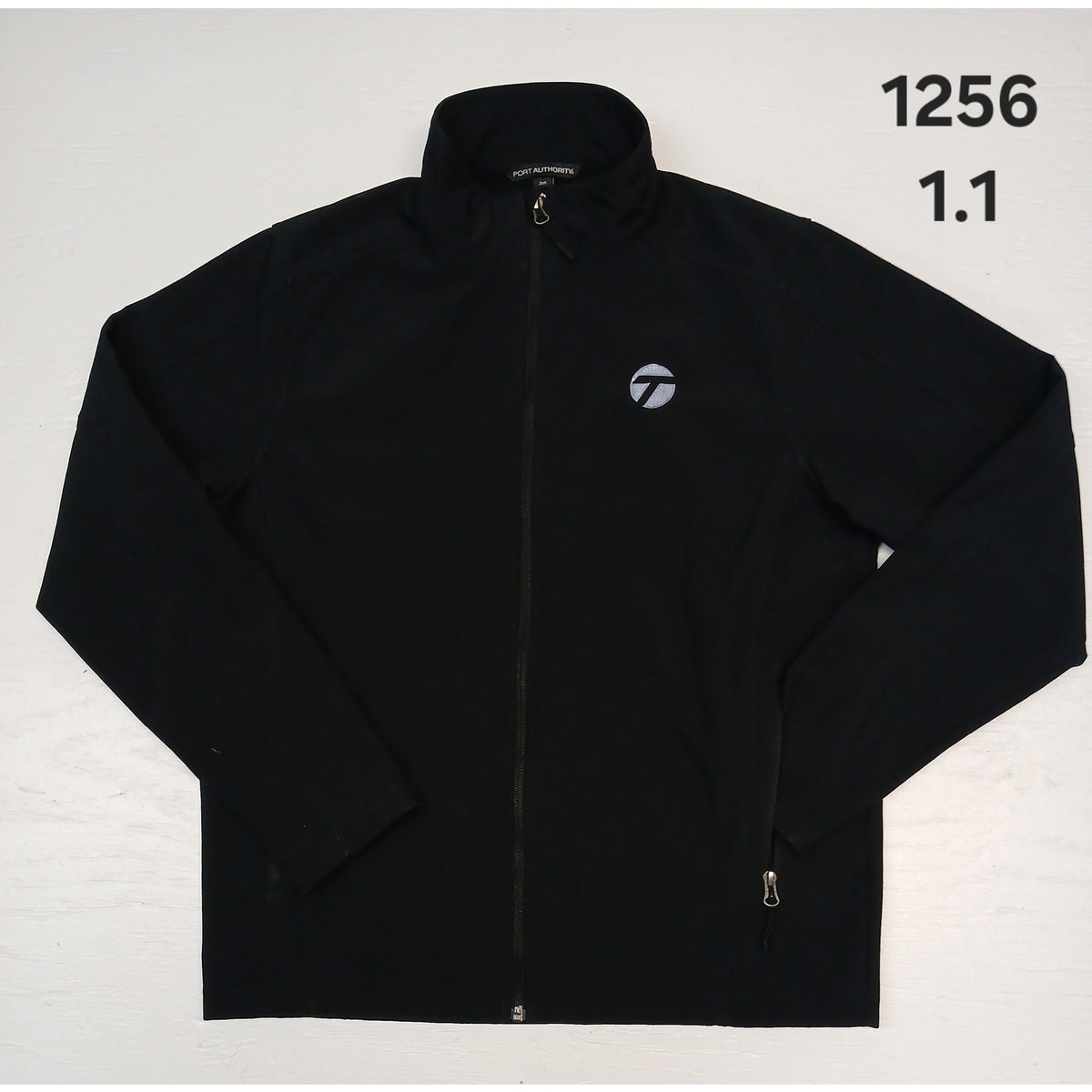 Port Authority (M) Black Full Zip Coaching Outwear Jacket