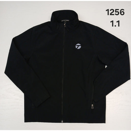 Port Authority (M) Black Full Zip Coaching Outwear Jacket