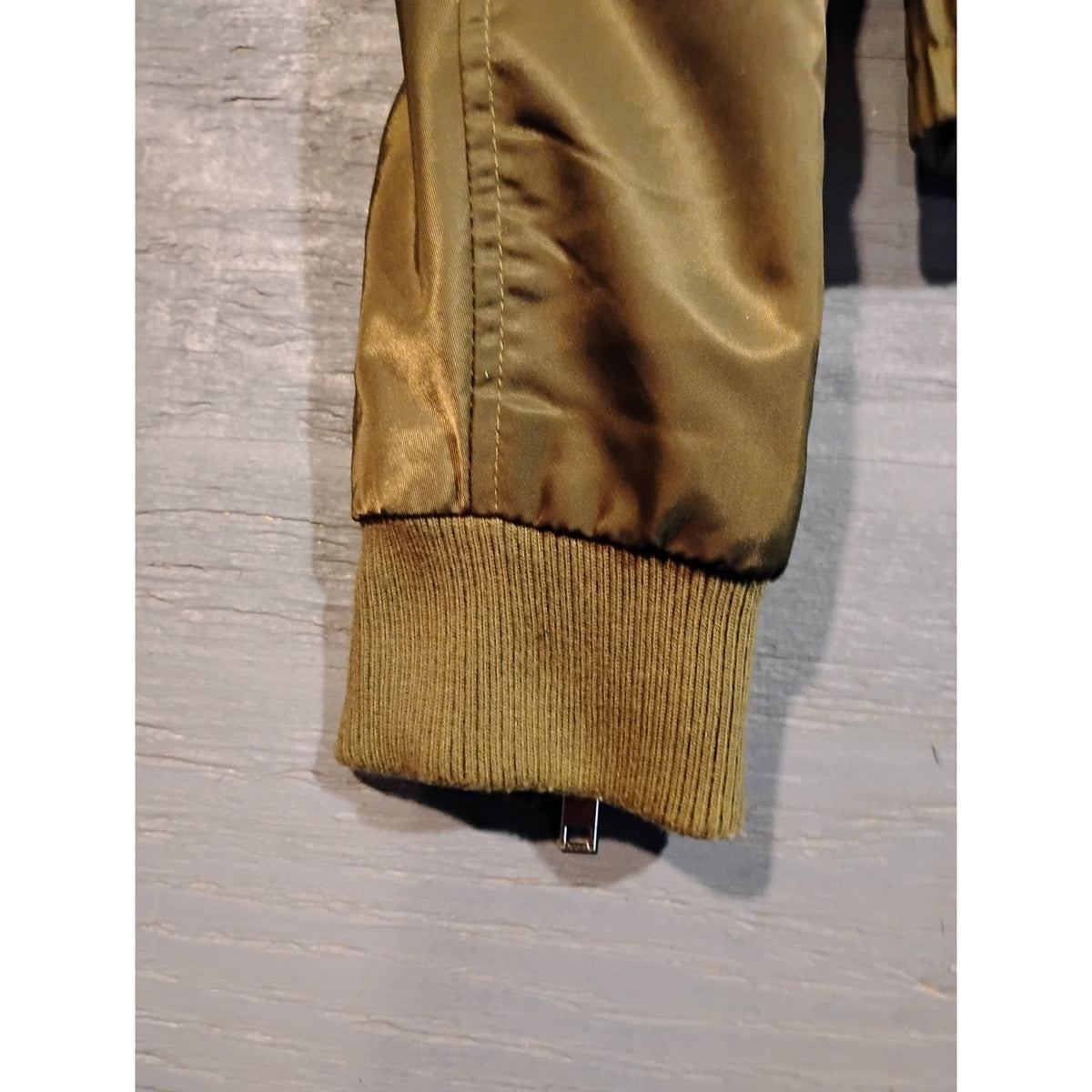Forever 21 (Medium) Women's Green Bomber Jacket