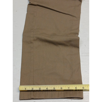 Volcom (40) Tan Straight Leg Skater Casual Chino Pants
