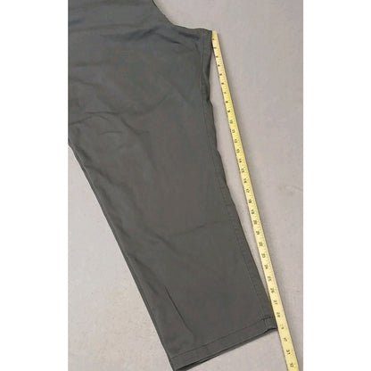 Lees (58x32) Gray Extreme Motion Relaxed Taper Stretch Pants