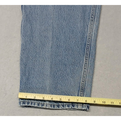 Members Mark (40x32) Men's Straight Fit Blue Denim Jeans