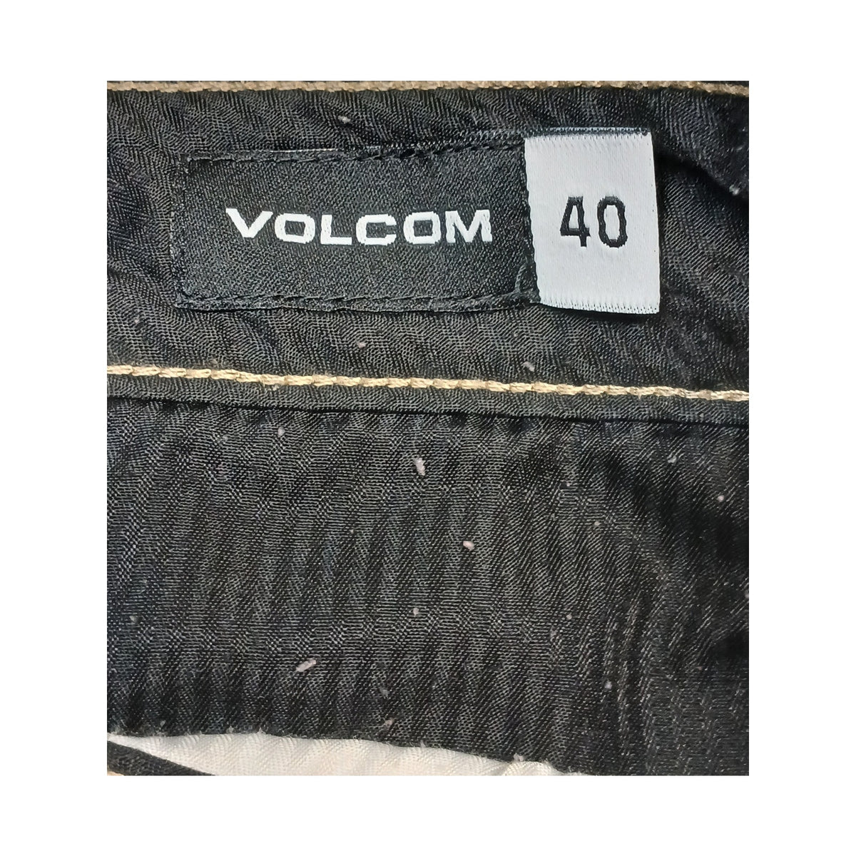 Volcom (40) Tan Straight Leg Skater Casual Chino Pants