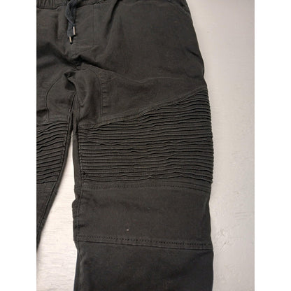 Steve's (Large) Black Skinny Ruffled Style Jeans